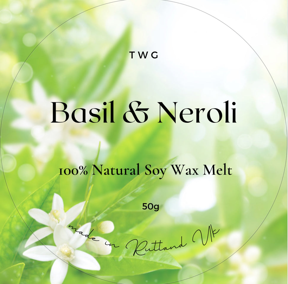 Basil neroli wax melts image