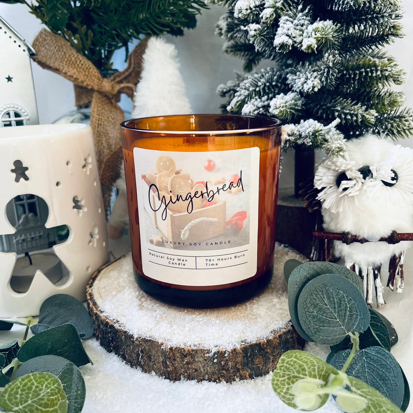 Gingerbread Candle