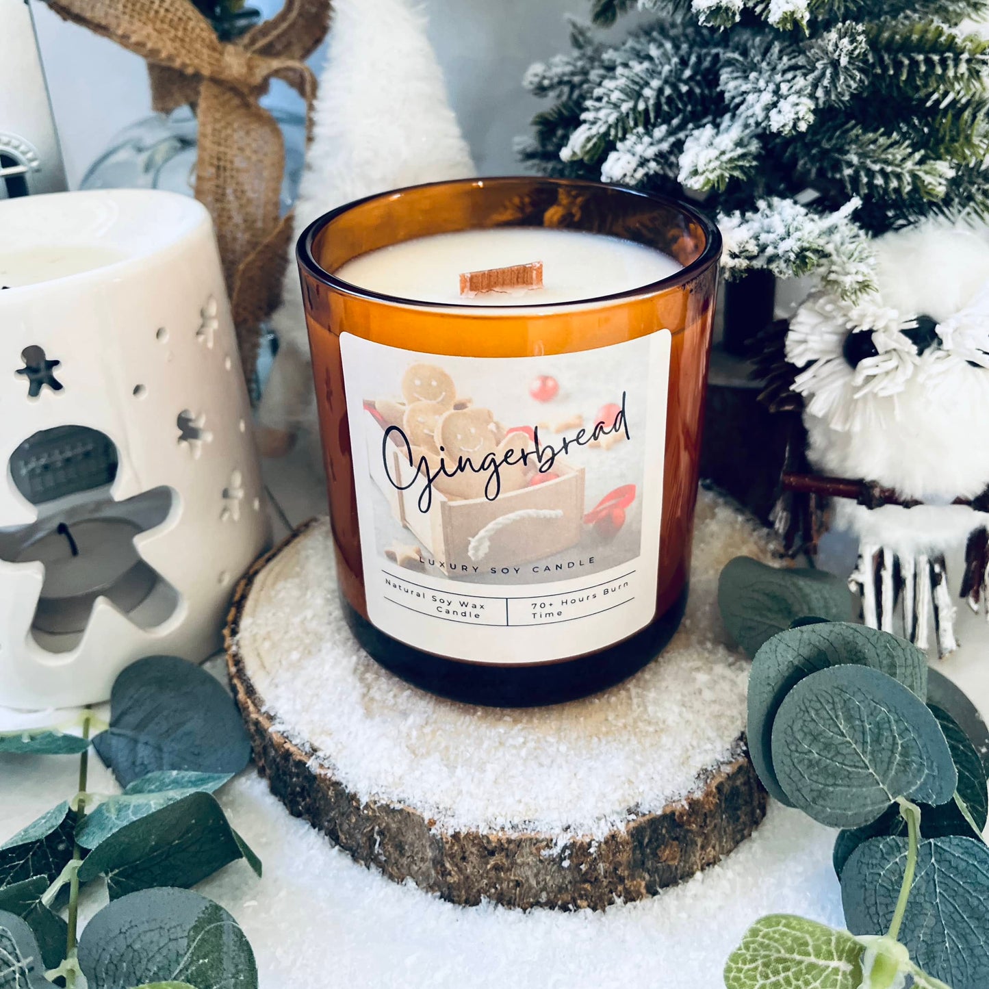 Gingerbread Candle