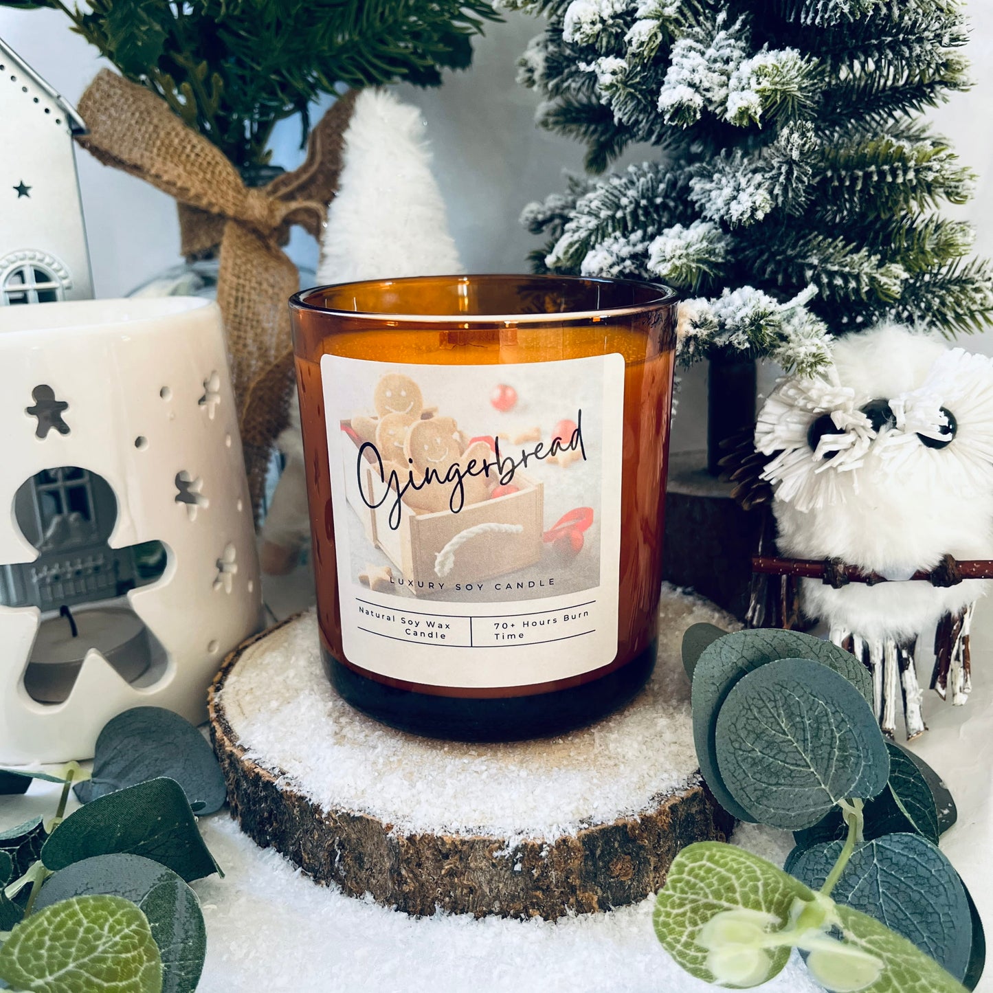 Gingerbread Candle