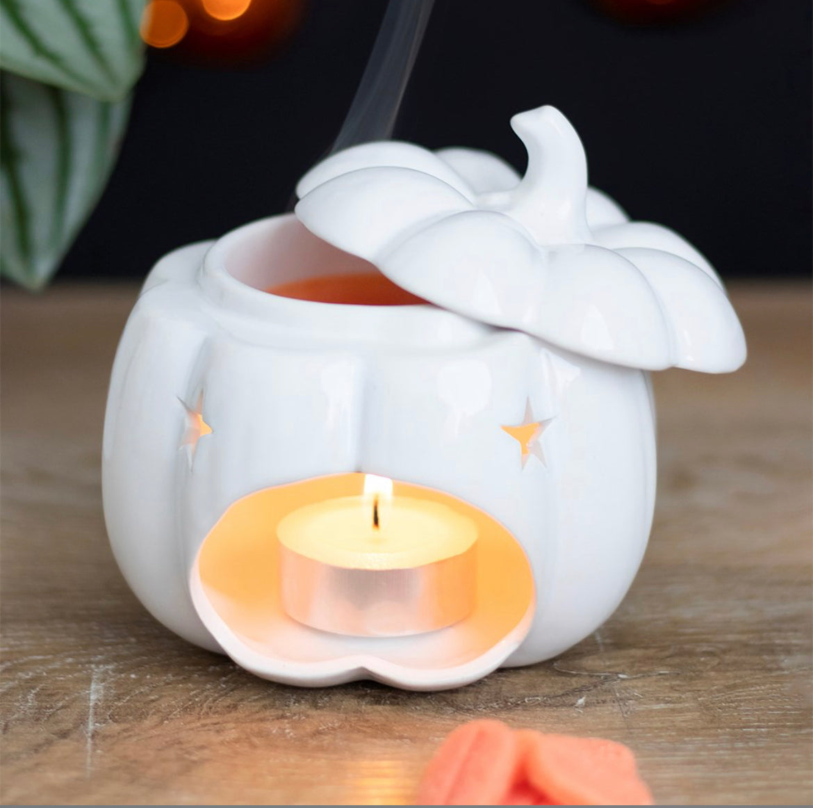 pumpkin wax warmer the wick goddess