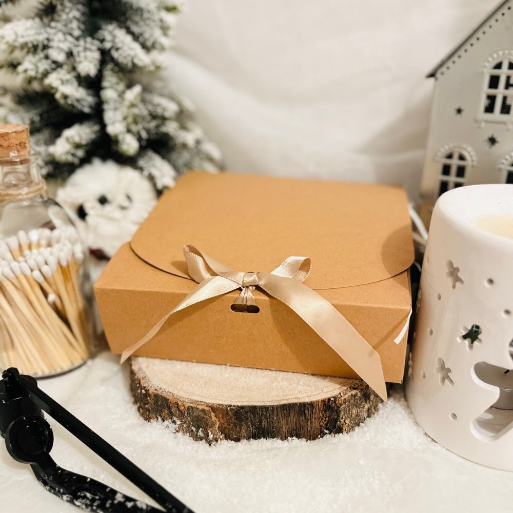 Wax Melt Mini Hamper Box in Christmas Scents