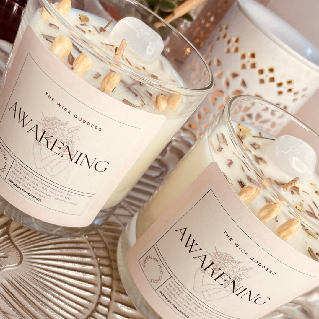 The Wick Goddess - The Home of Crystal Candles