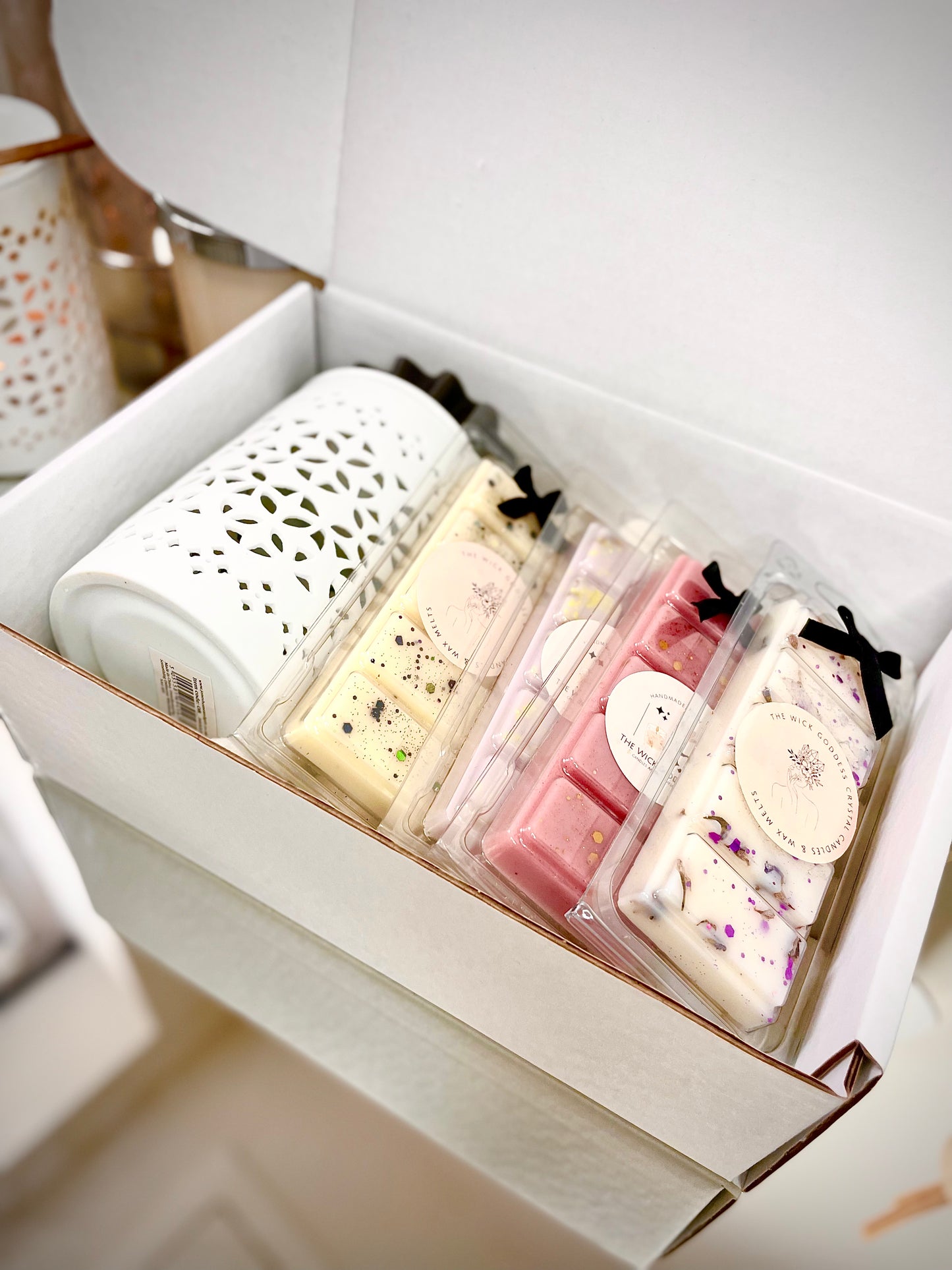 Cut Out Wax Burner Set