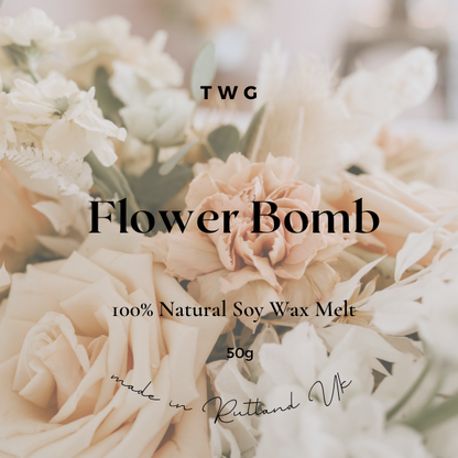 Flower bomb-  A floral explosion