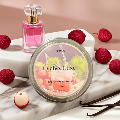 Wax melt  with lychees 