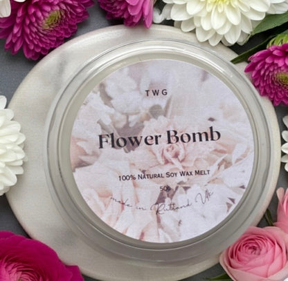 Flower bomb-  A floral explosion
