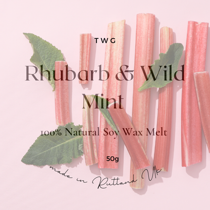 Rhubarb & Wild Mint- English Summer