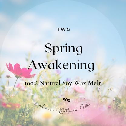 Spring Awakening-Revitalising, botanical, and crisp.
