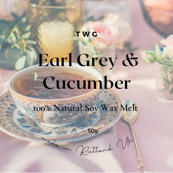 Earl grey cucumber wax melt wax 