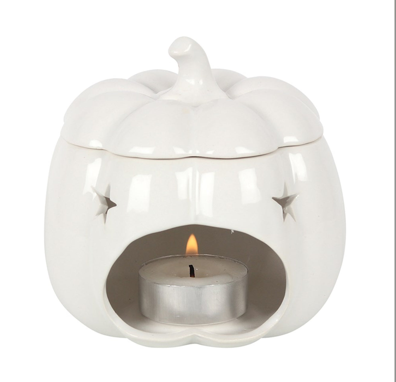 White Pumpkin Burner