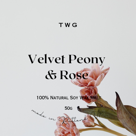 Velvet Peony & Rose - Sophisticated, romantic, and eternally chic.