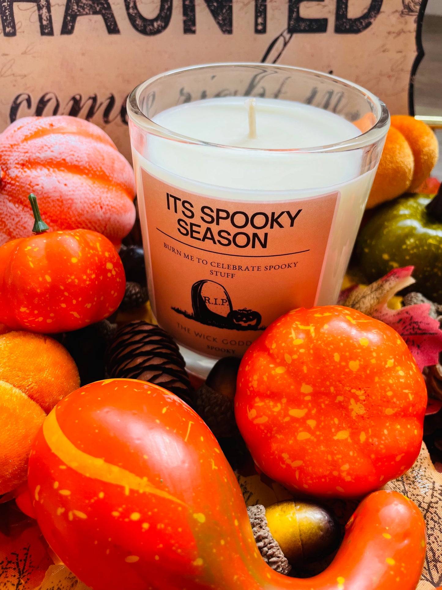 It’s Spooky Season Candle The Wick Goddess