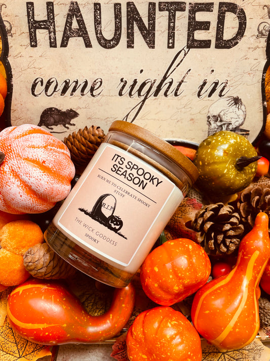 It’s Spooky Season Candle The Wick Goddess