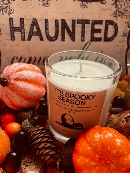 It’s Spooky Season Candle The Wick Goddess