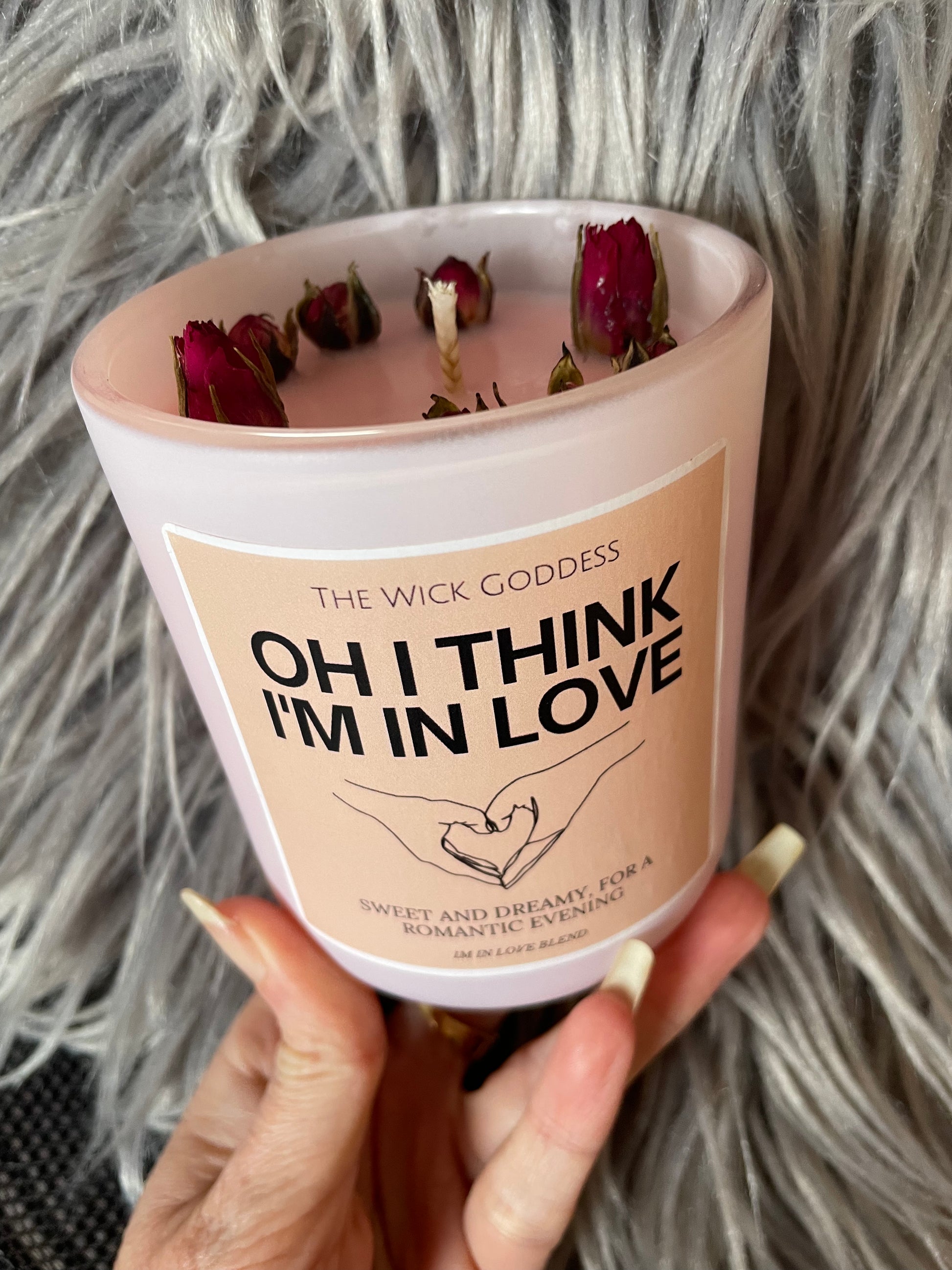 I think im in love candle The Wick Goddess